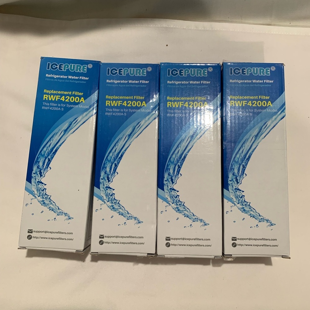4 IcePure Refrigerator Water Filter RWF4200A